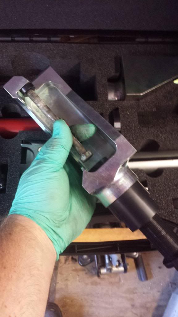 Stuck pinch bolts and my extractor tool set!