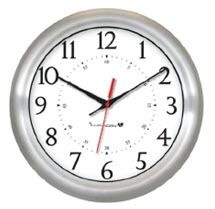 Brushed Aluminum Clock IW-1