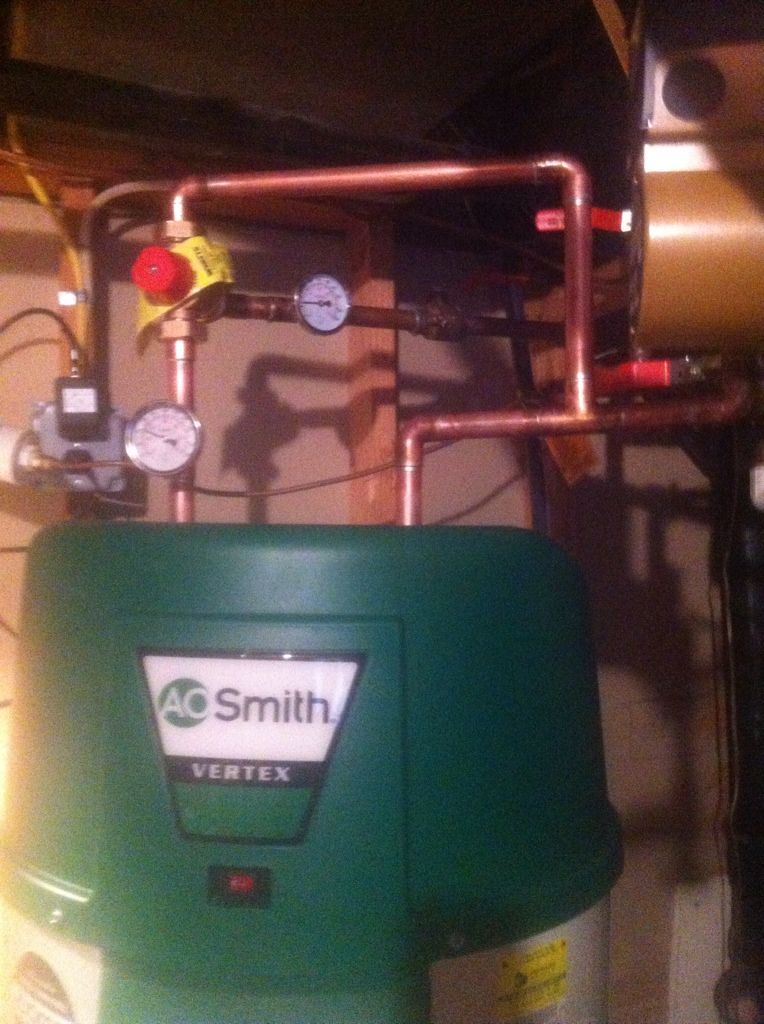 AO Smith Vertex 100 Install. Plumbing Zone Professional Plumbers Forum