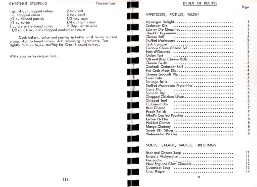POMPANO BEACH FL Broward Hospital 1975 Cookbook Index 1.jpg