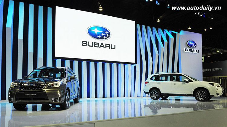 Subaru forester 2016 và 3 siêu phẩm crossover 5 chỗ ra mắt tháng 4