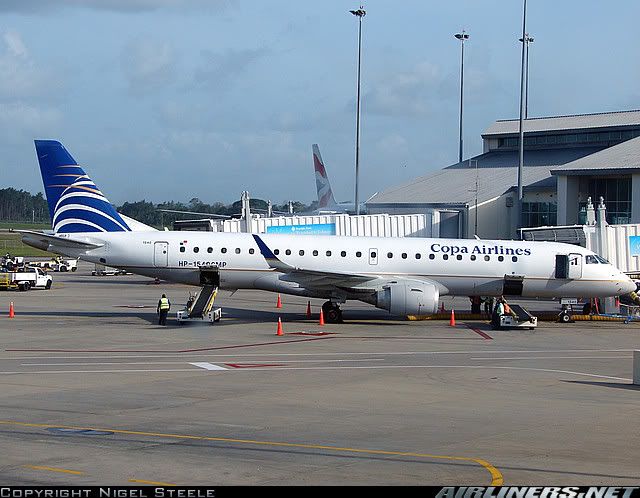 Embraer E190100 Copa Airlines The Airport in 2005