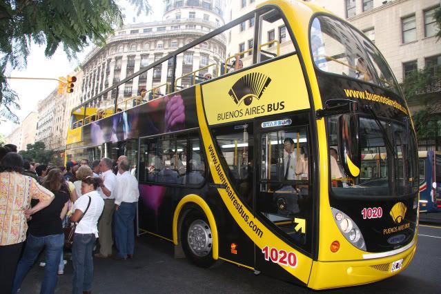 Exitoso debut del Bus Turistico de Buenos Aires