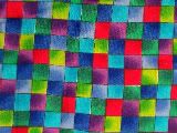 Child's Art Apron in Color Blocks