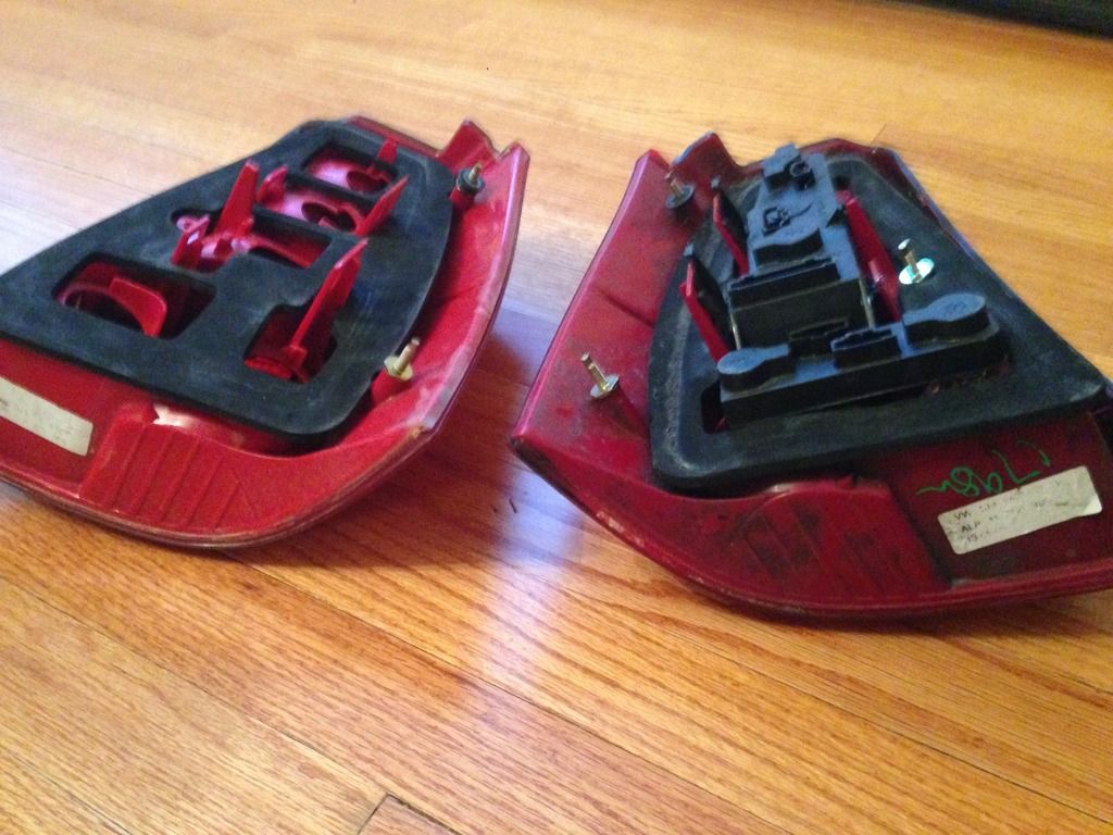 Jetta Wagon Tails / Tail Lights 2002 Jetta Wagon GLS VW Vortex