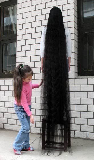 Longest Female Hair......