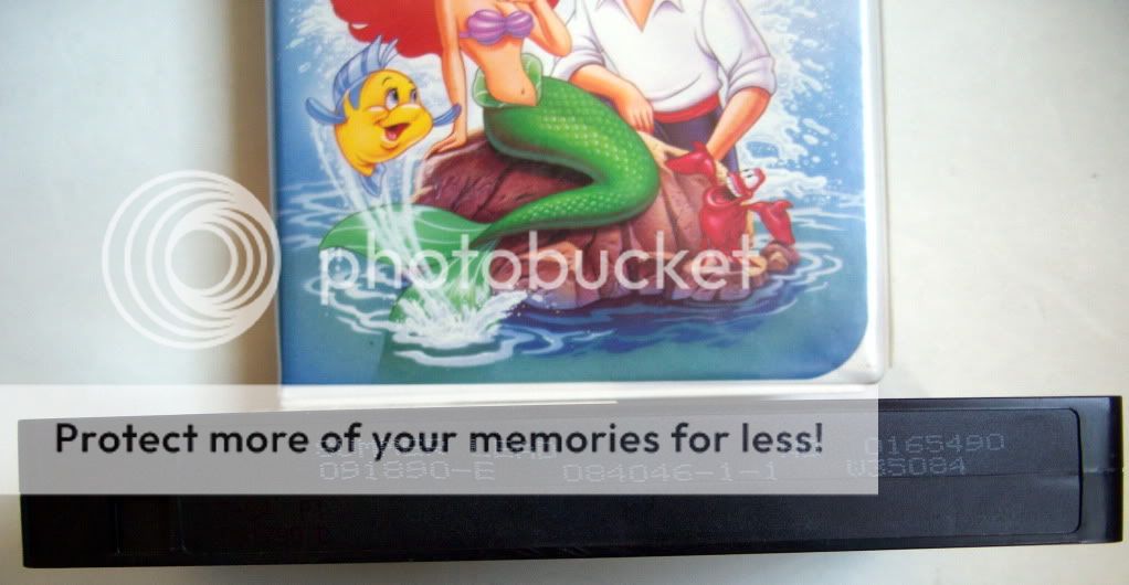 The Little Mermaid & La Petite Sirene Francaise Classic Banned VHS 