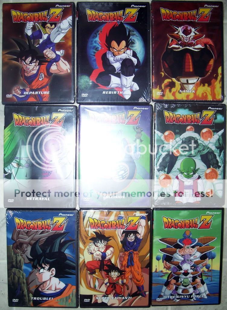 Dragonball Dragon Ball Z GT DVD Lot Sagas Art & Movies | eBay