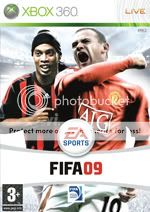 FIFA 09 - Xbox 360 - Box Art