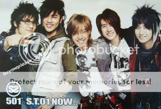 SS501 Korea Boy Band Music Korean Picture Poster #2  