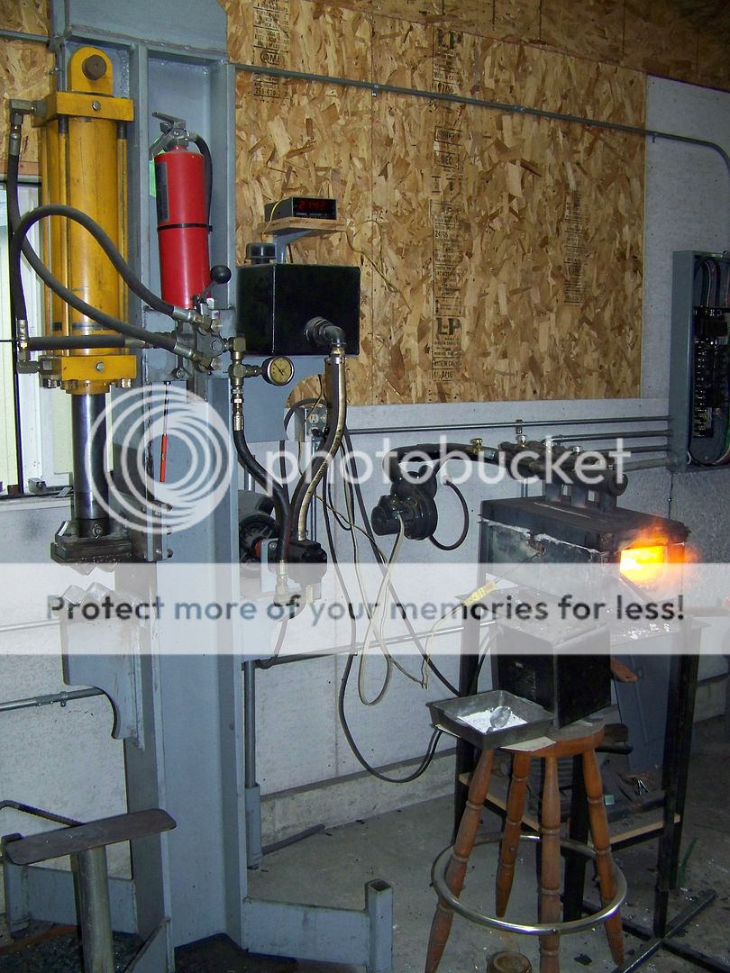 build your own hydraulic forging press