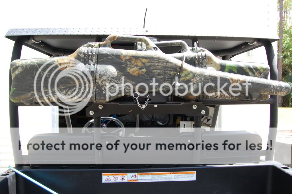 Kolpin IV Dual gun boot rack | PRC Polaris Ranger Club