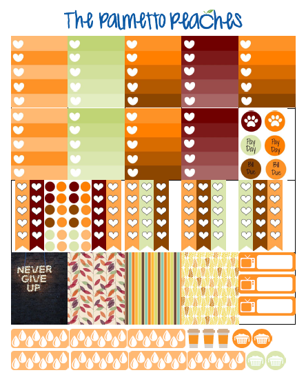 Free Autumn Planner Printables 1