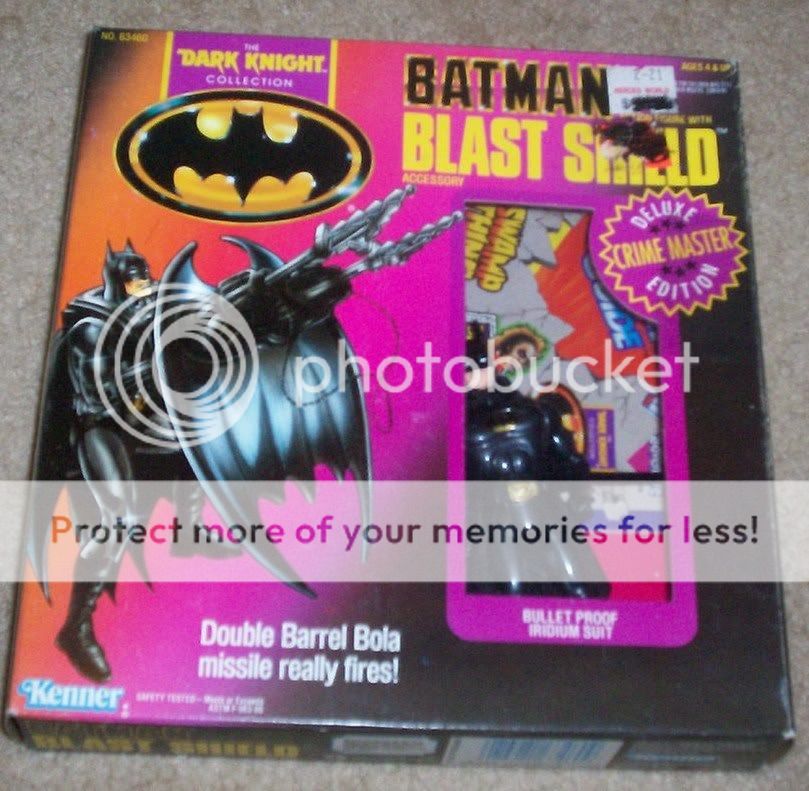 Kenner Dark Knight Batman Blast Shield Batman in Box has been played 