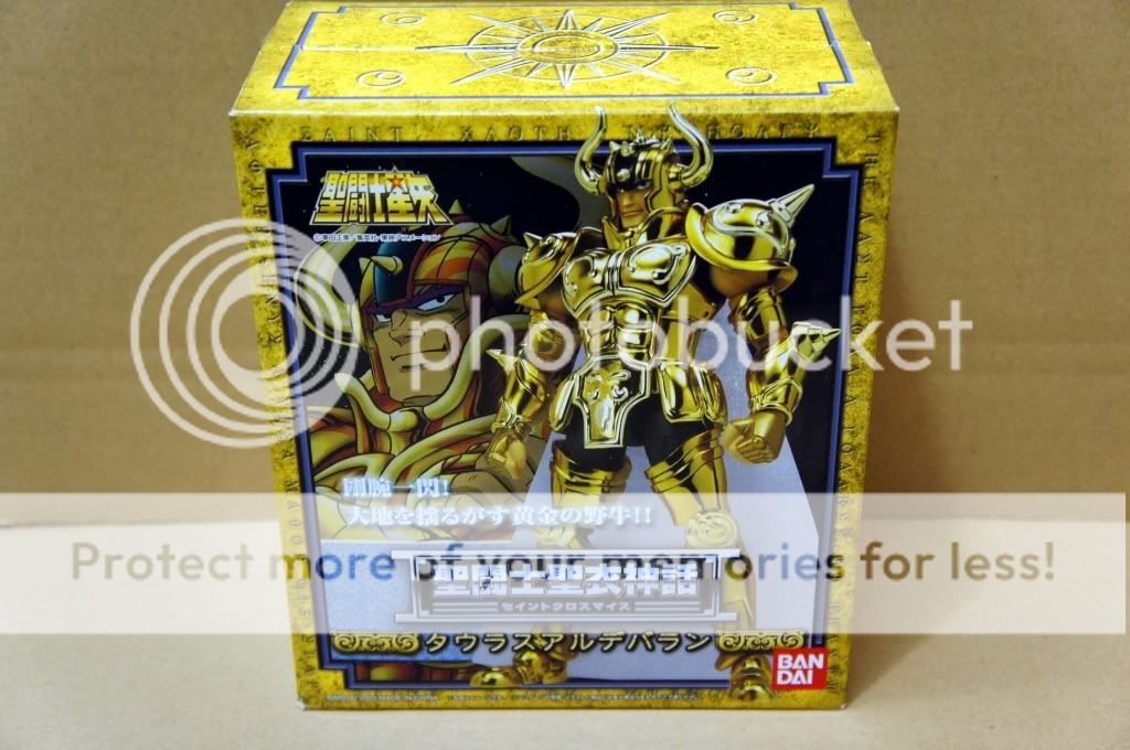 USED   BANDAI Saint Seiya MYTH Gold Cloth Taurus Aldebaran  