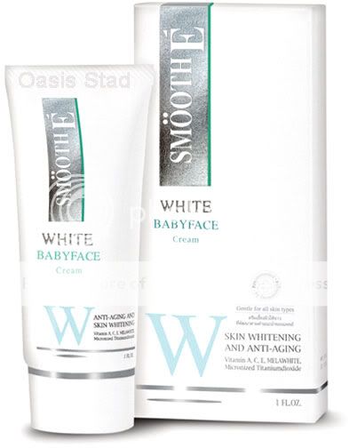 SMOOTH E  WHITE BABYFACE CREAM (Whitening Cream 30 g)  