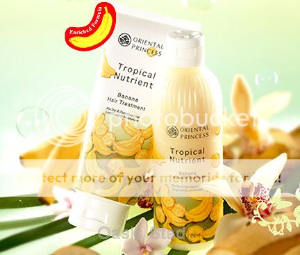 Oriental Princess Banana Shampoo Hair Treatment Set