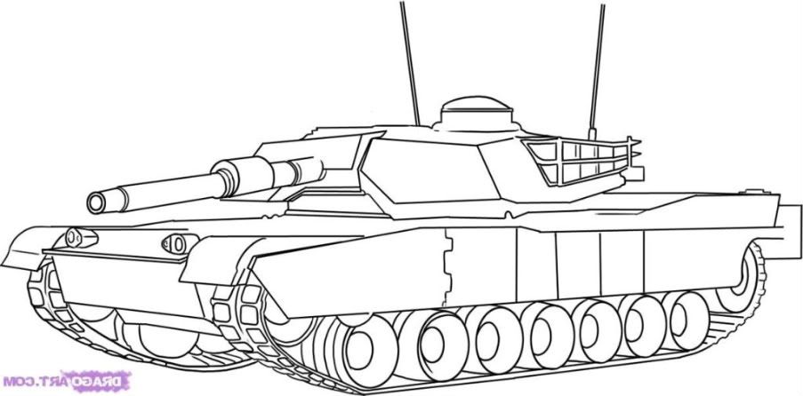 howtodrawamilitaryarmytankstep61jpg Photo by