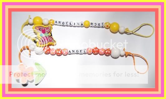 personalized custom pacifier clip holders 4 BOYS & GIRL  