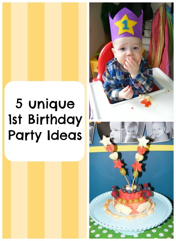 5 Unique First Birthday Party Ideas - Monkey and Mouse