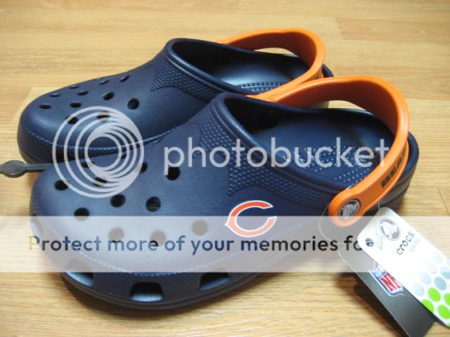 NWT CROCS NFL CHICAGO BEARS Kids 6/7 S M 4 5 6 7 8 9  