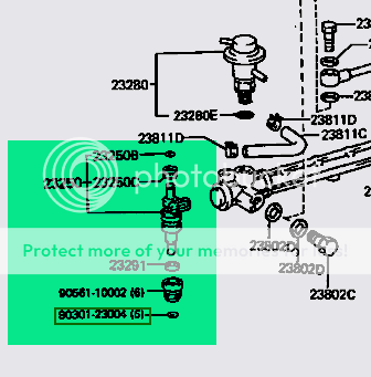 9030107001 toyota размеры